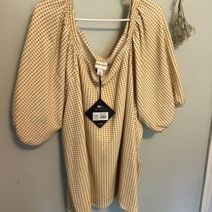 Plus Size Off Shoulder Top